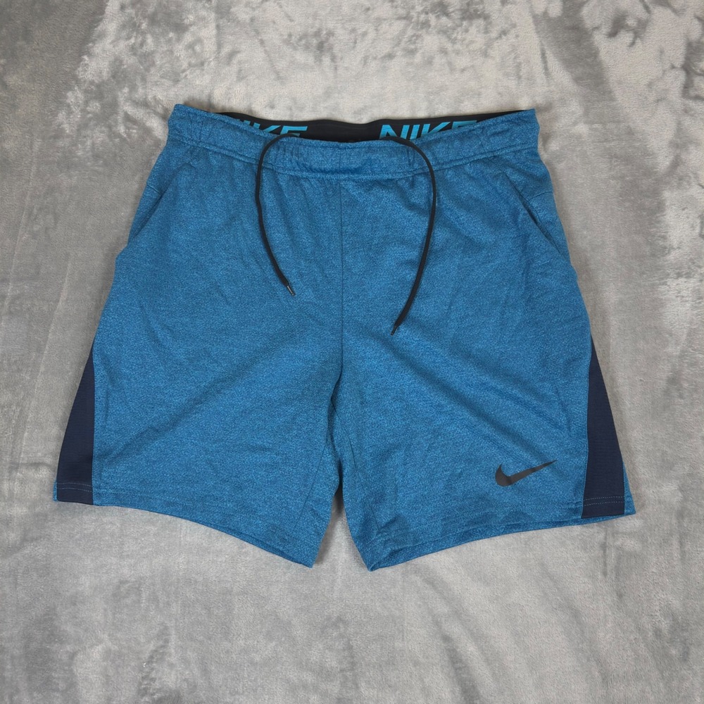 Nike Dri-FIT Training Shorts Mens Large Blue CJ2009-492 Athletic Gym Running